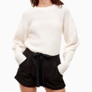 Wilfred Linen Blend Shorts w/Drawstring